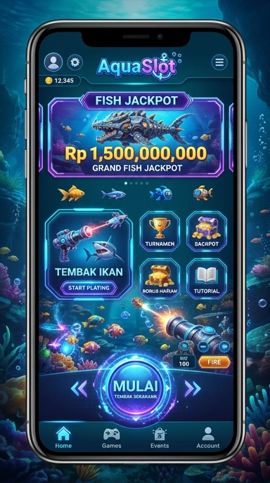 Fitur unggulan aplikasi aquaslot untuk pengguna Android.